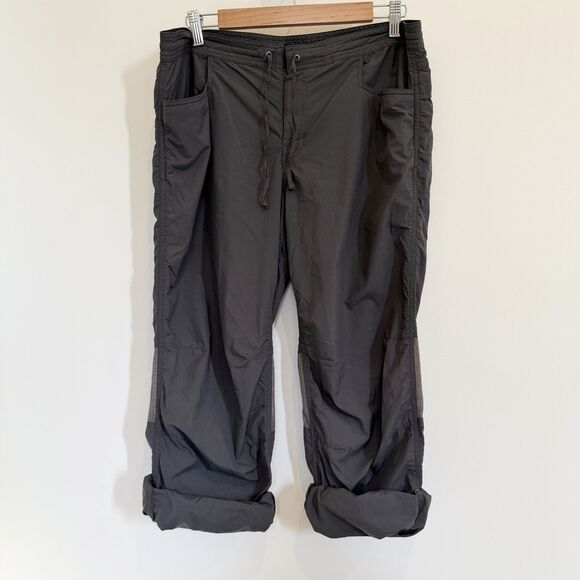 Exofficio Insect Shield Pants Womens 12 Gray Gorpcore Hiking Camping Performance - Picture 8 of 16